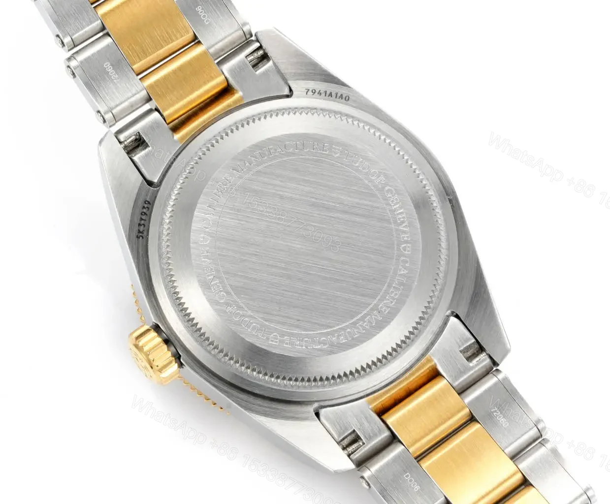 View 8 of Tudor Heritage Black Bay Black S&G Stainless Steel Yellow Gold Black Dial Bracelet 79733N-0008