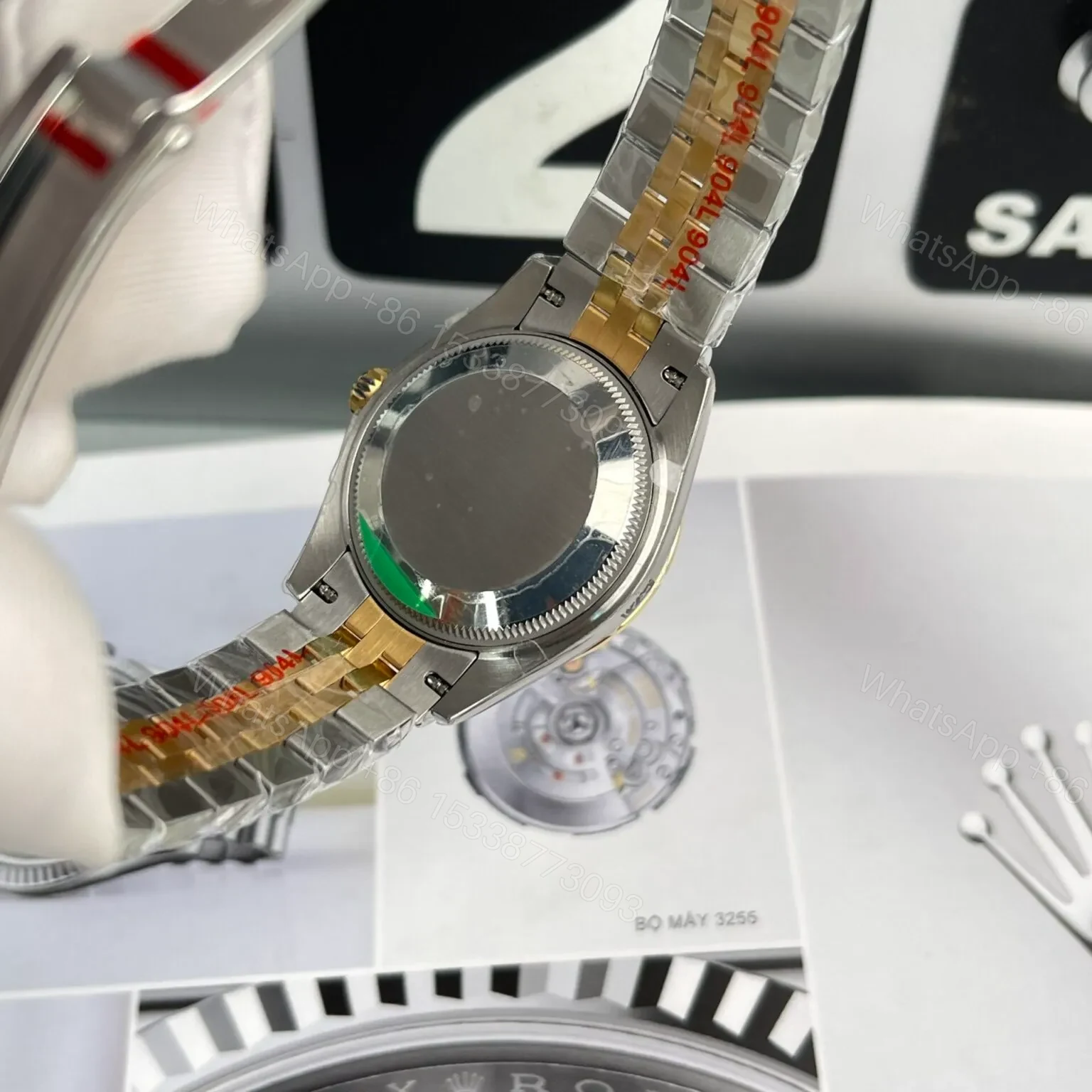 View 6 of Replica Rolex Datejust Champagne Dial 116243 36mm