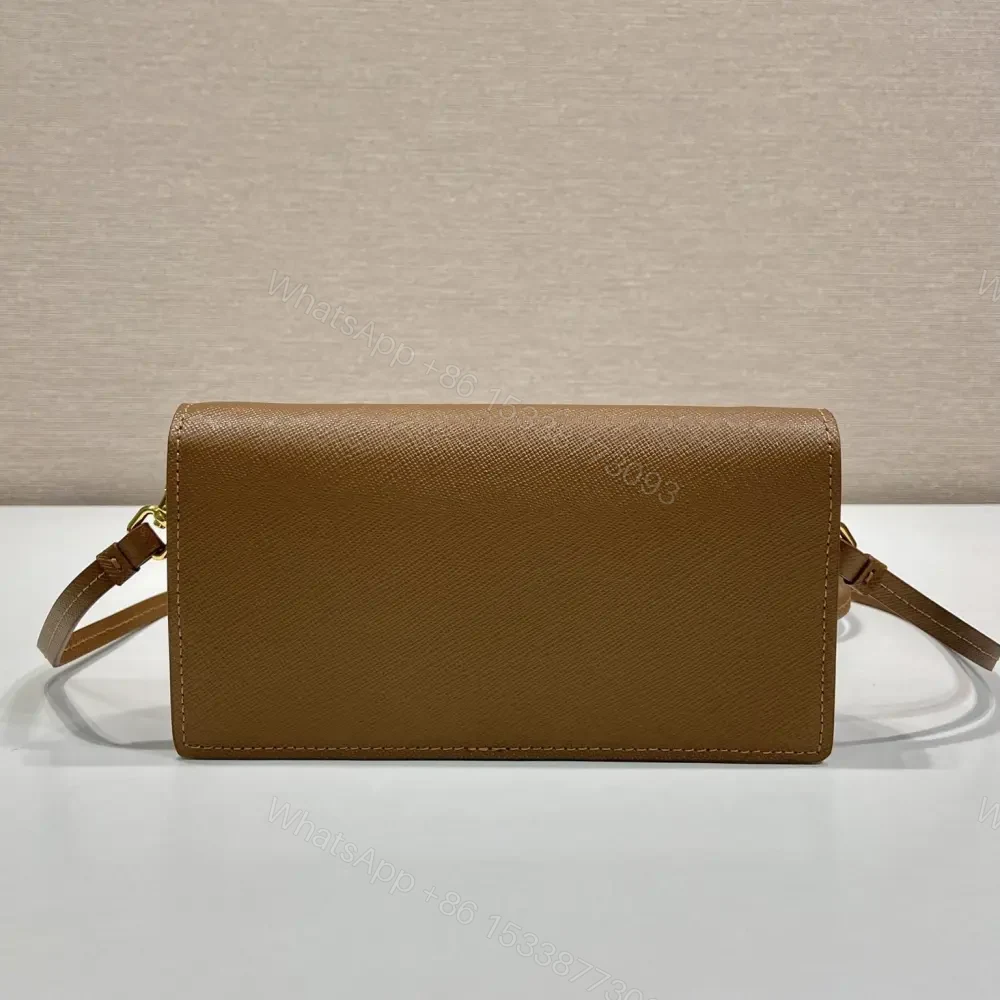 View 2 of 高仿Prada*Saffano系列1NF059斜挎包棕色Mini免檢版