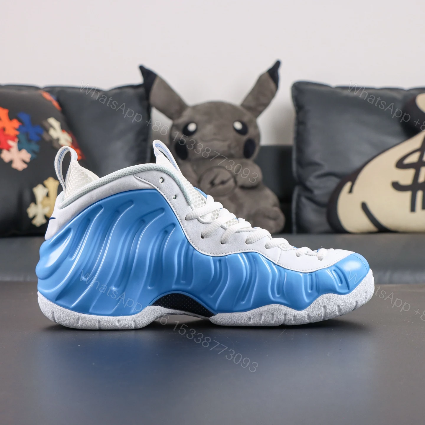 View 2 of Foamposite Pro “University Blue” Reps