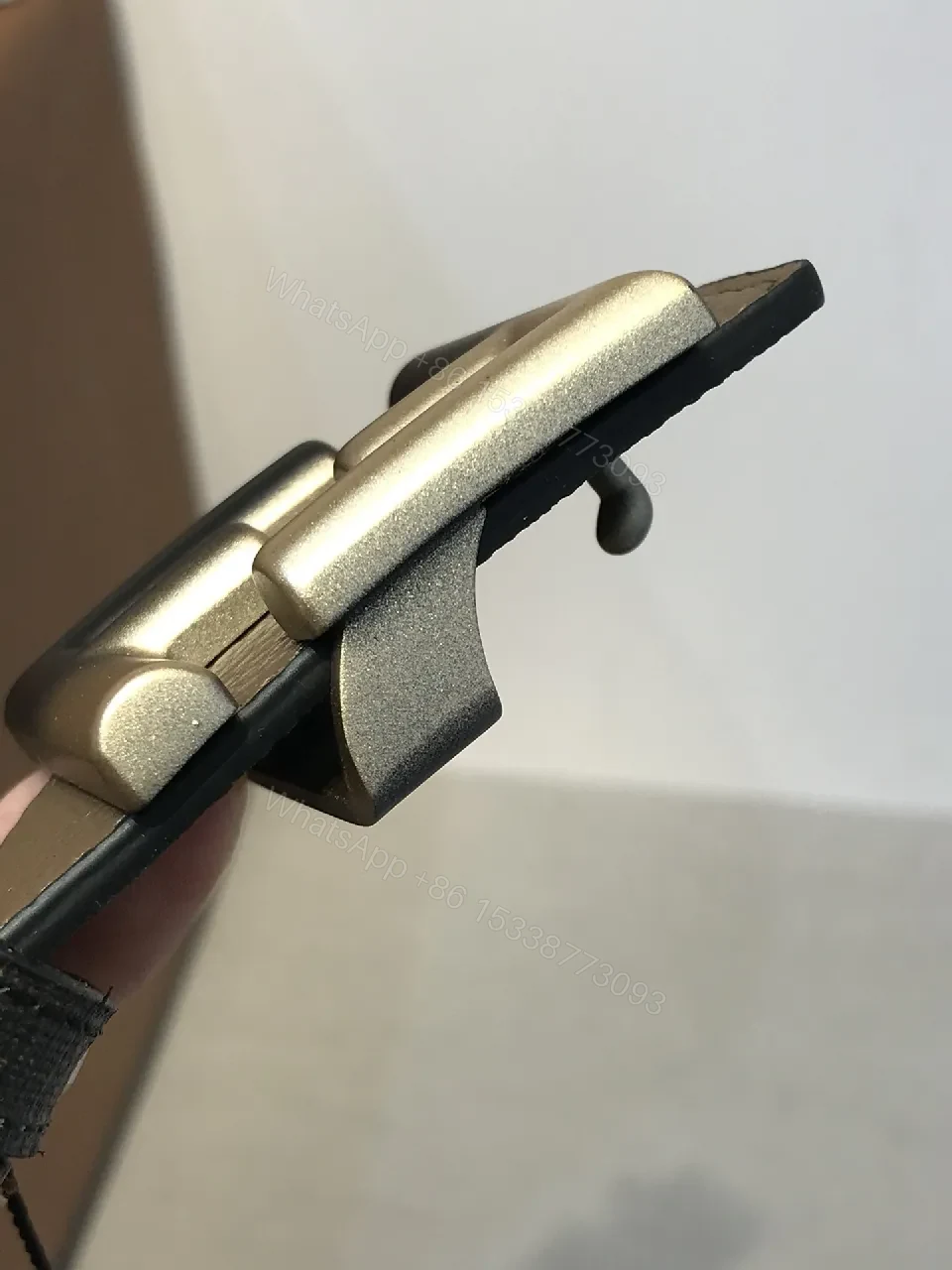 View 7 of Earthy Leather Belt with Signature Buckle - Everyday Luxury Belt