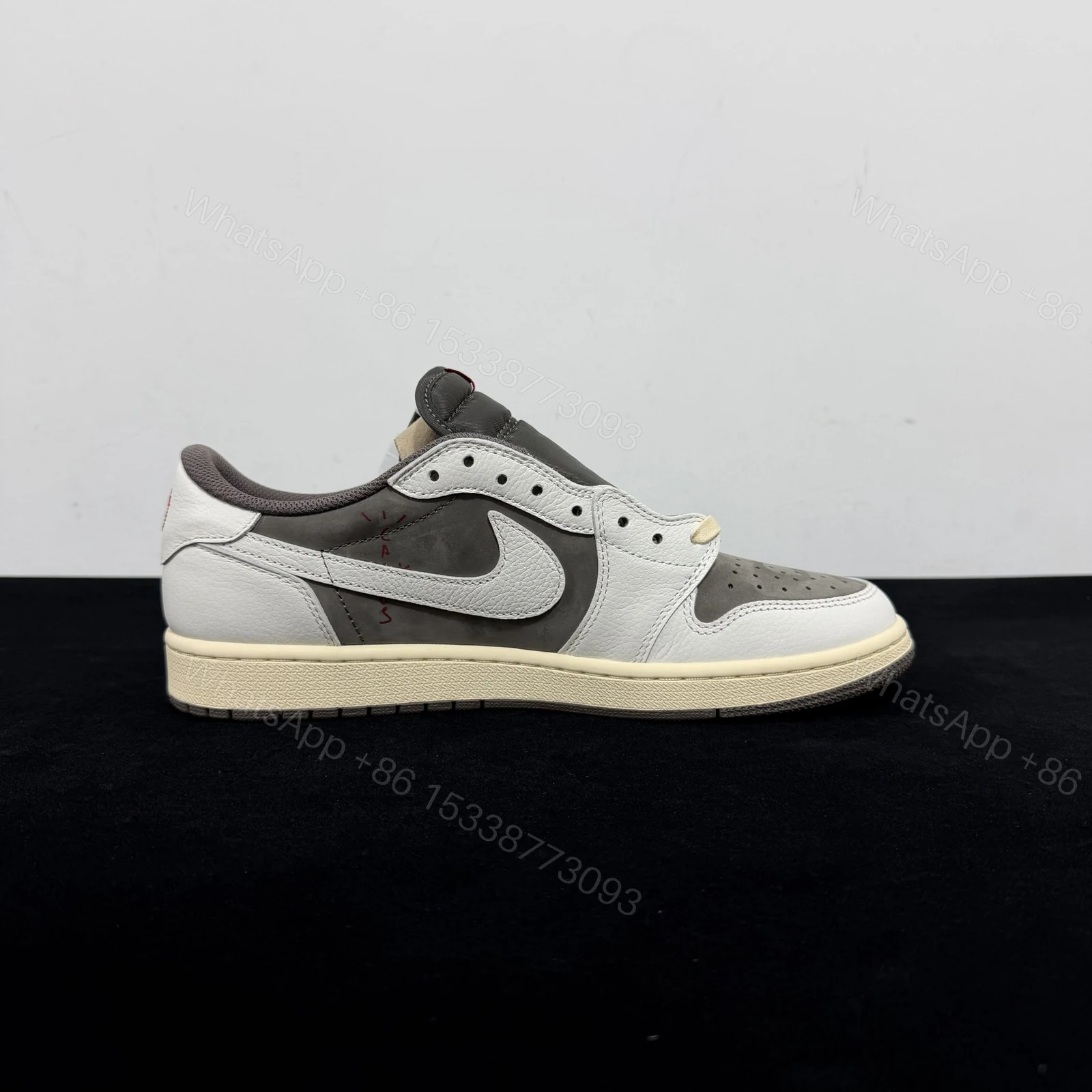 View 2 of Air Jordan 1 Retro Low Travis Scott Reverse Mocha Reps