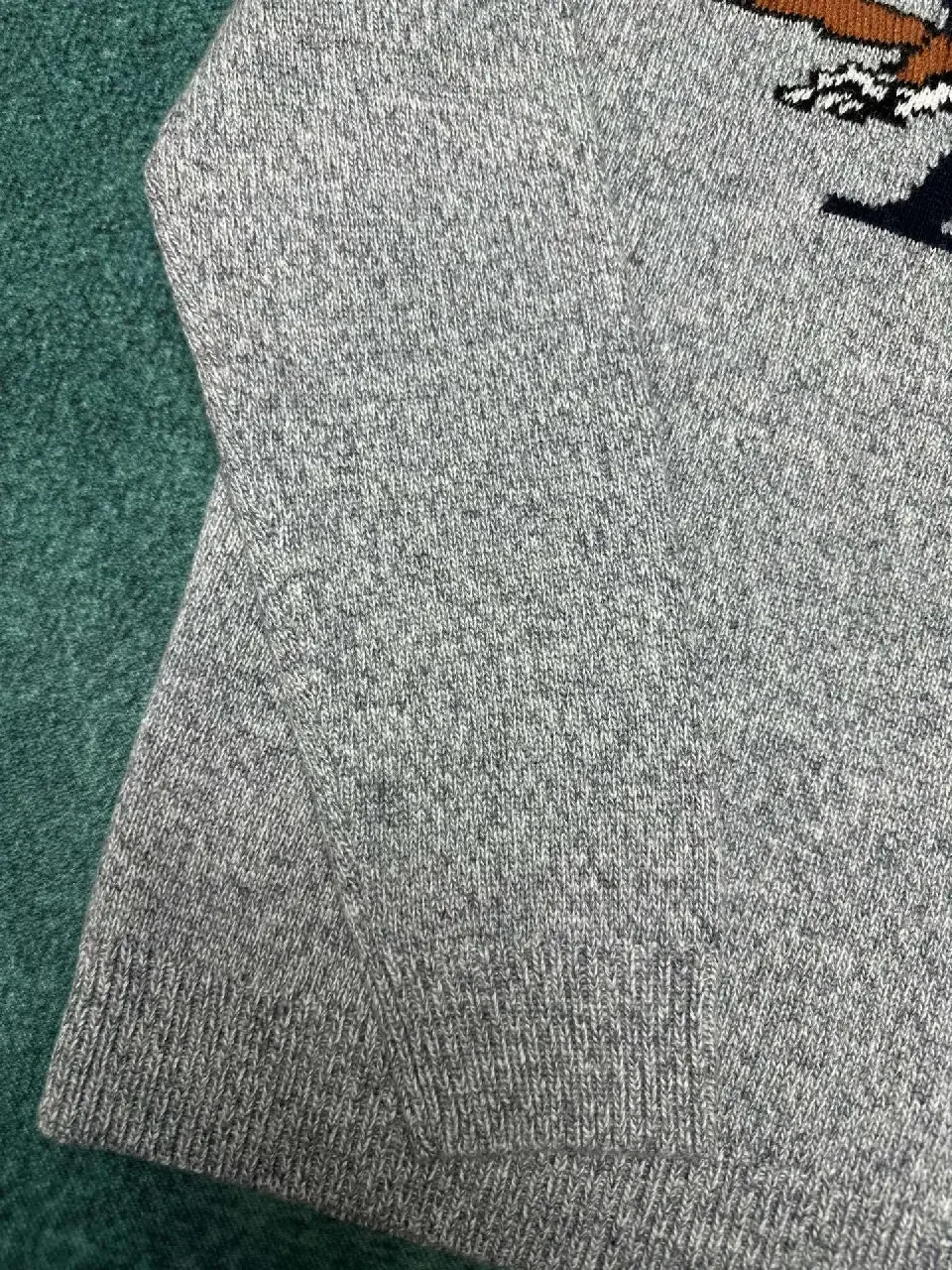 View 4 of Cozy Graphic Knit with Fox Motif — Premium Warmth Knitwear