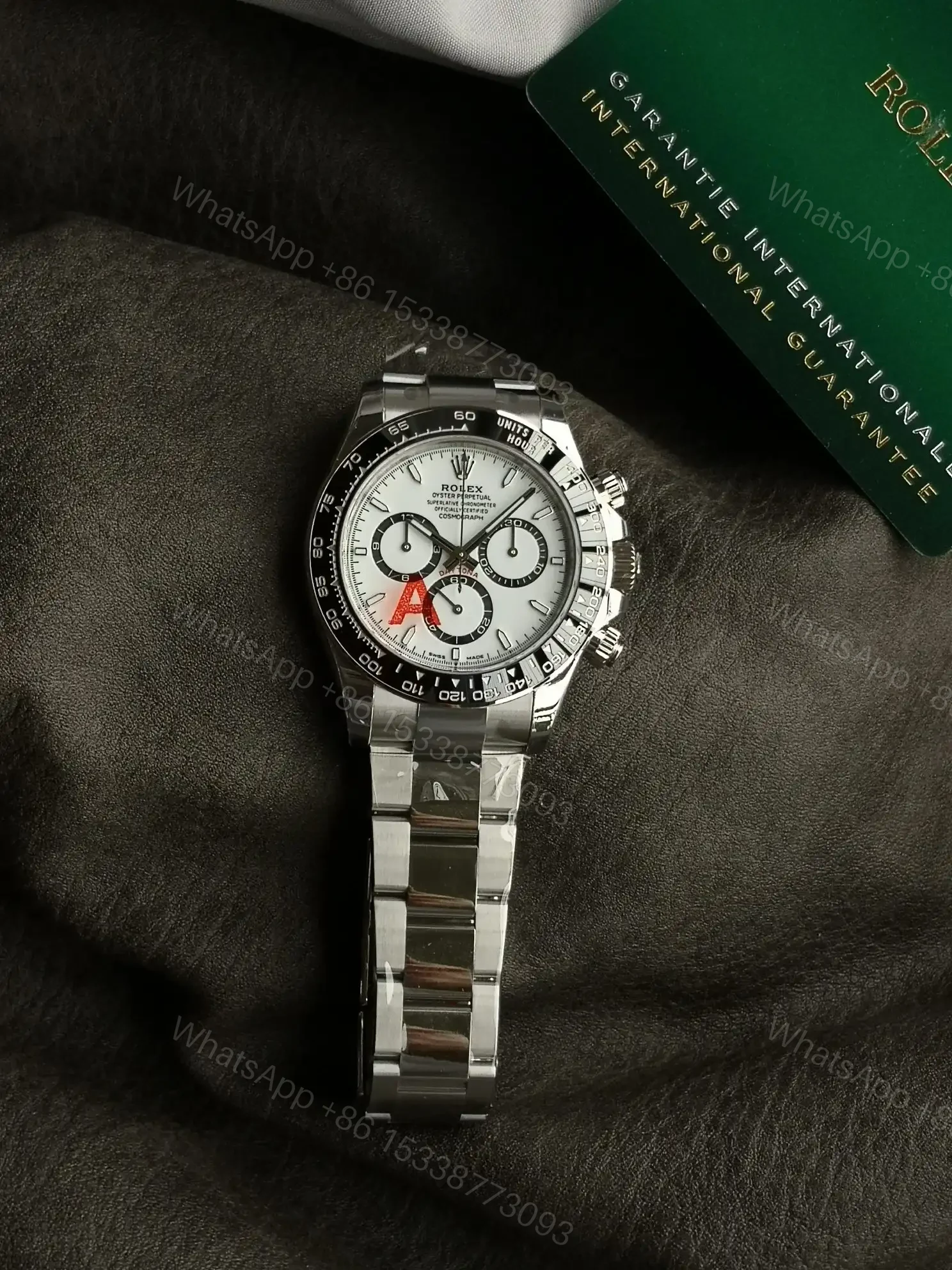 Rolex Daytona VSF V1 White Dial Replica 40mm 126500LN-0001 — view 1