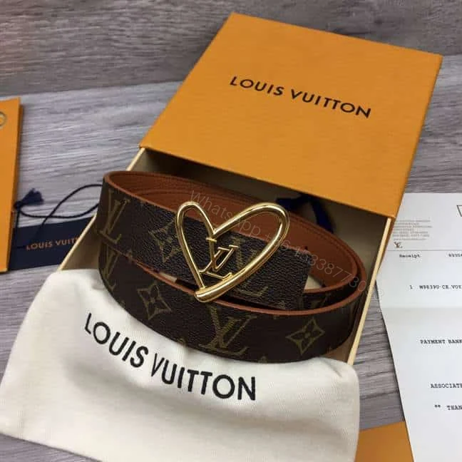 View 2 of LOUIS VUITTON ICONIC 30MM REVERSIBLE BELT – B185