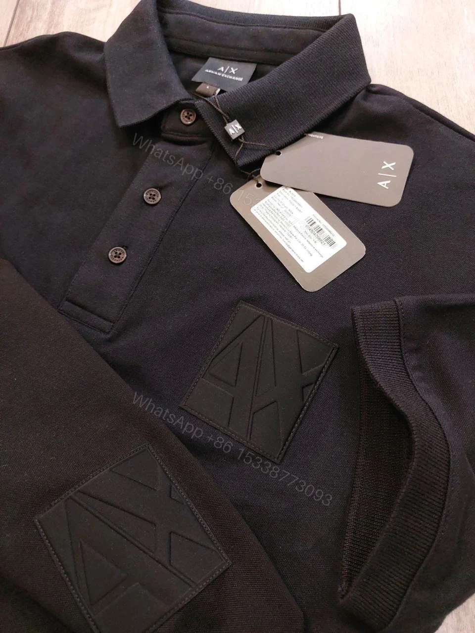 View 6 of First Copy Armani Exchange Polo Tee