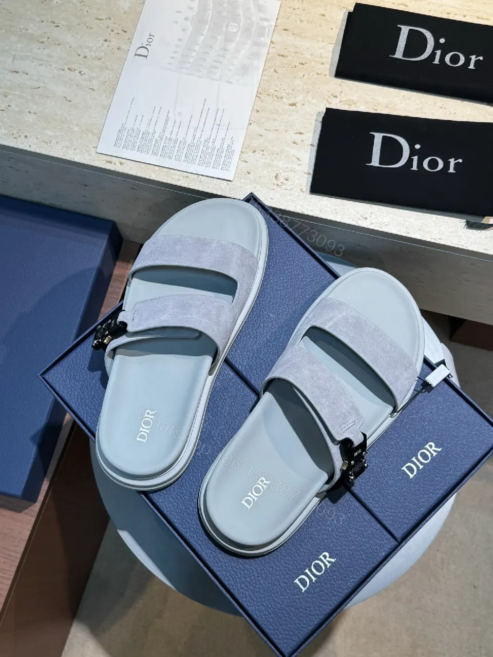 View 3 of Modern Edge Suede Sandals – Contoured Comfort, Luxe Platform