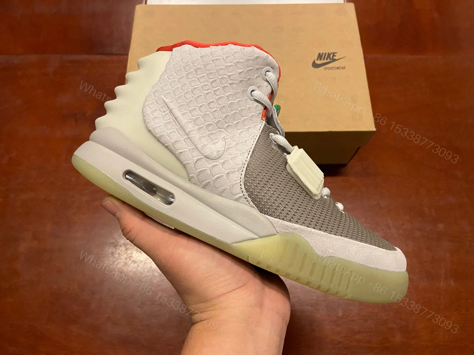 View 4 of Nike Air Yeezy 2 NRG Pure Platinum 508214-010