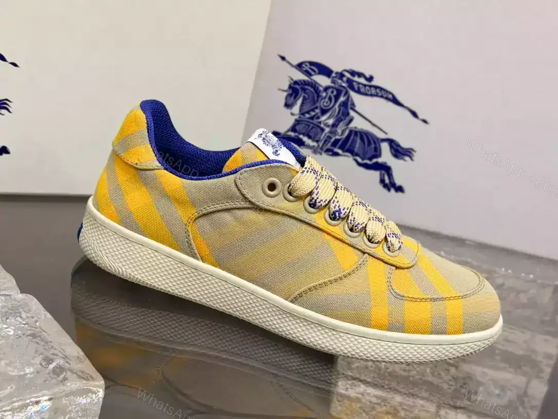 View 10 of BURBERRY TERRACE CHECK SNEAKERS – BBR104