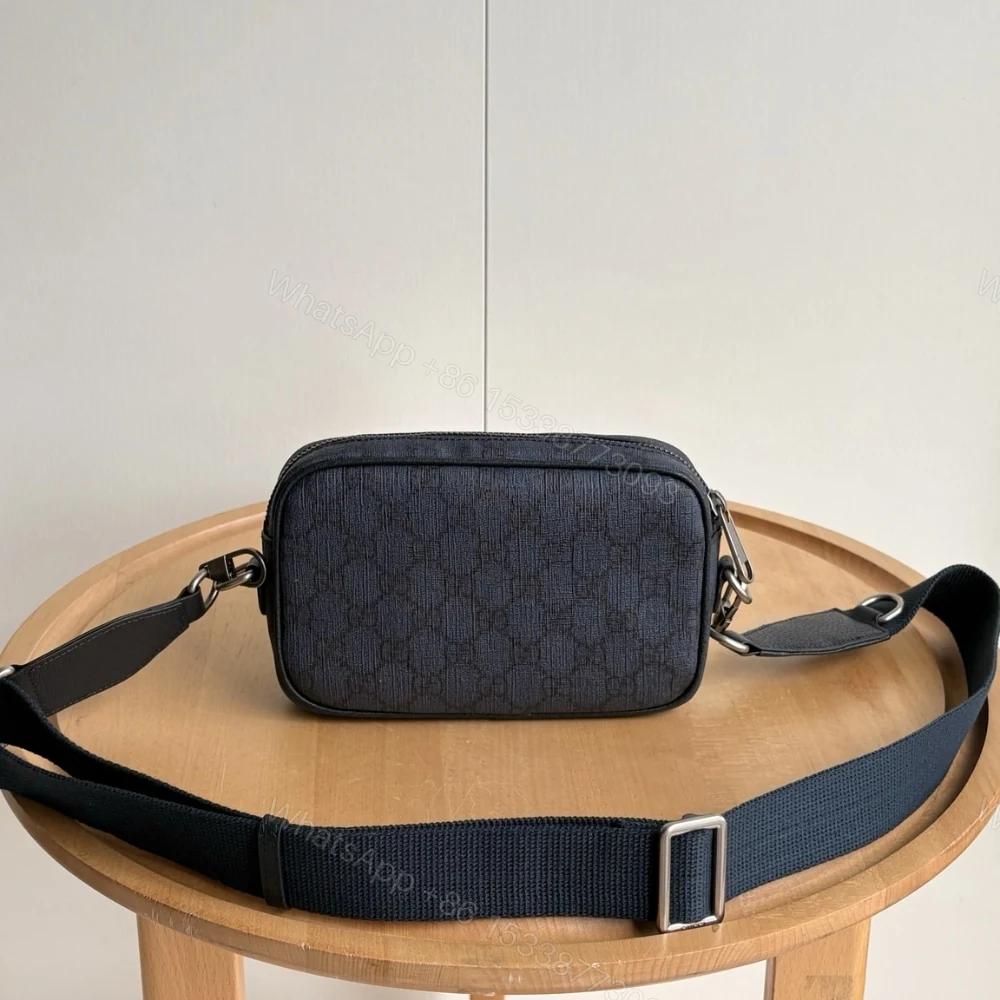 View 4 of Gucci Ophidia Small Crossbodybag Dark Blue 20Cm 802170 FACJY 8441