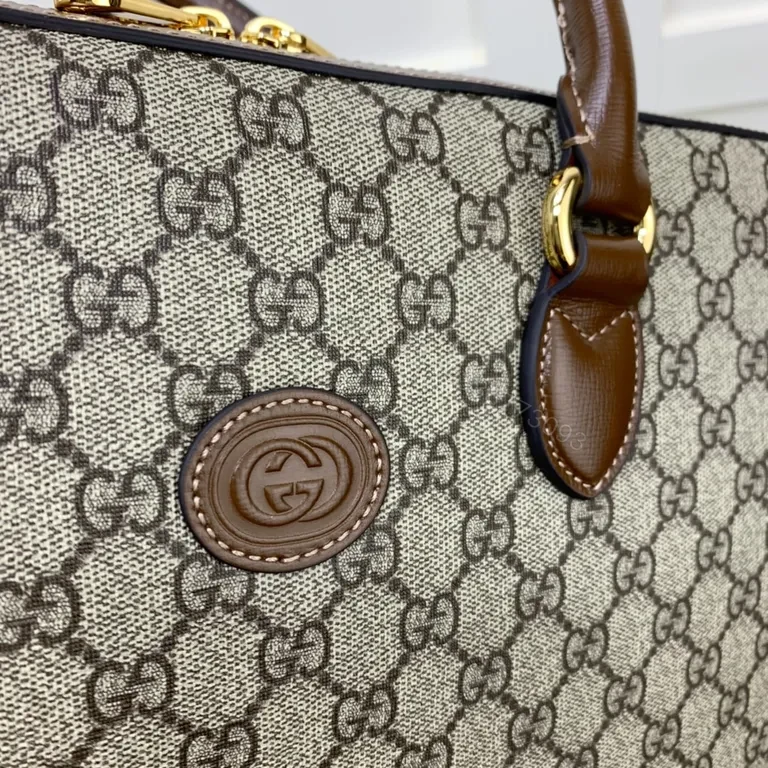 View 5 of Chic Monogram Briefcase â€” Signature Canvas, Leather, Luxe Function