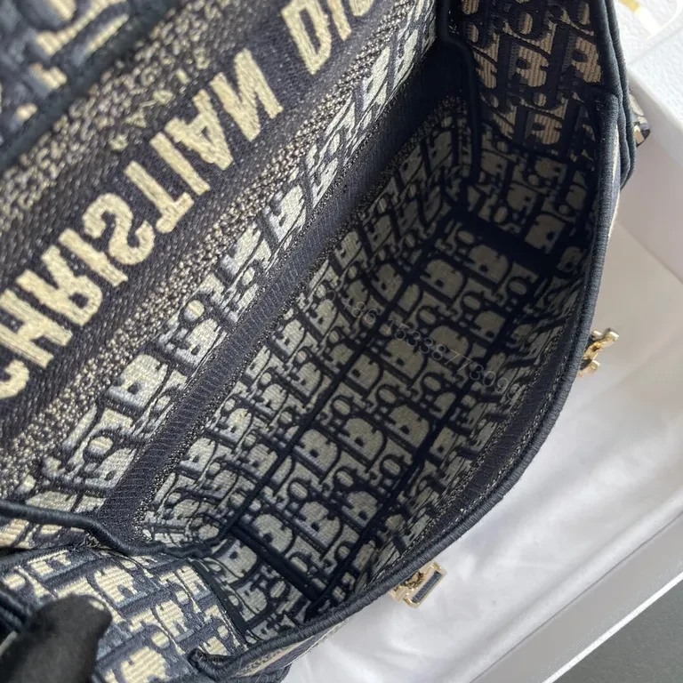 View 3 of Structured Signature Bag: Dior Monogram Utility Chic