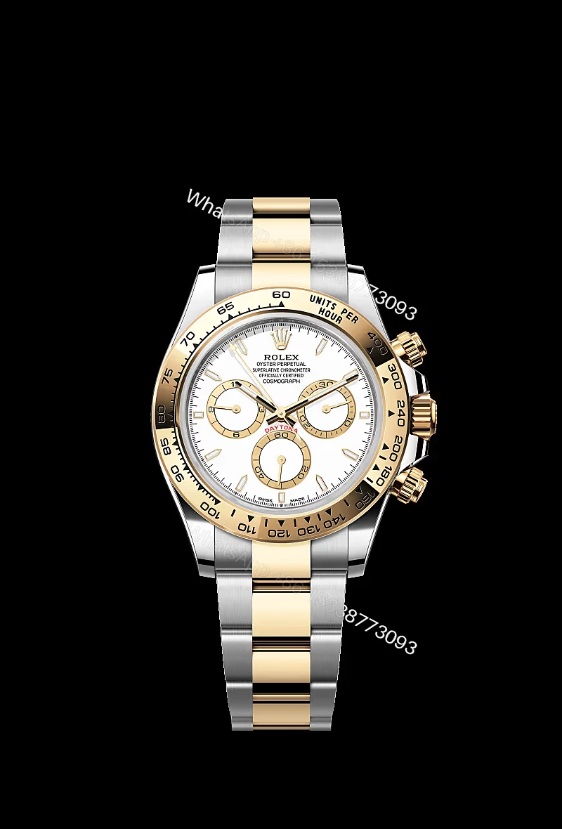 Rolex Super Clone Daytona M126503-0001 White Dial Two-Tone 4131 Movement — view 1