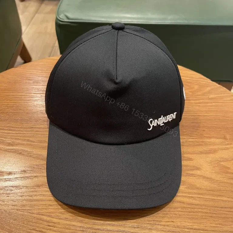 View 5 of Structured Black Cap - Subtle Luxury, Everyday Confidence