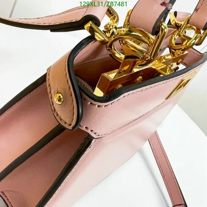 View 27 of Fendi Beige Peekaboo ISeeU Small Bag ZB7481