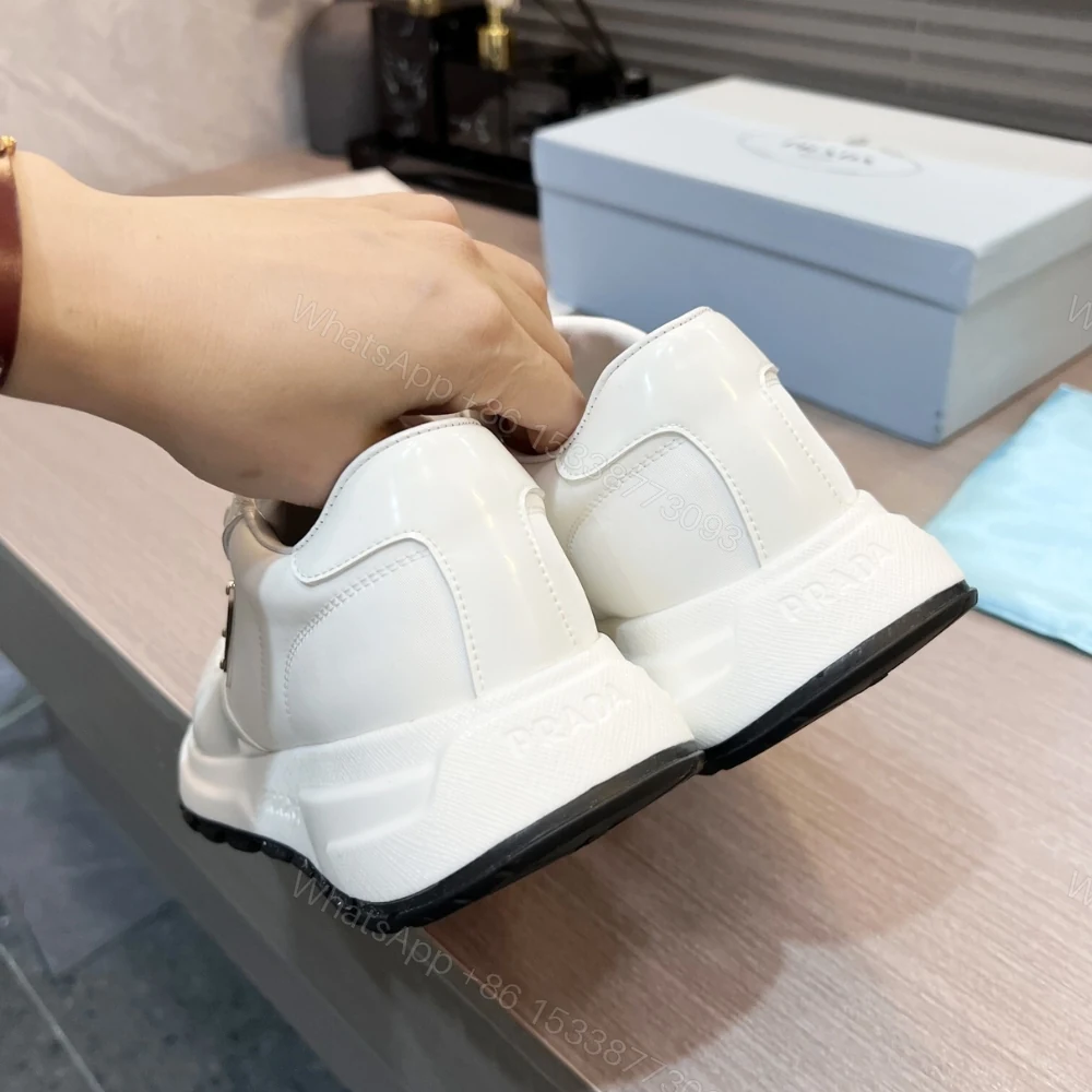 View 7 of Prada Re Nylon Sneaker White 1E804M 3LFV F0964