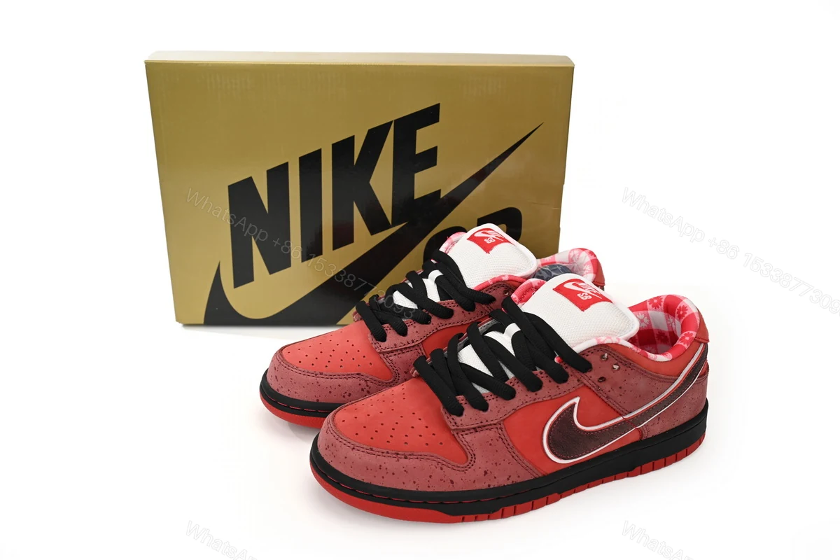 Nike SB Dunk Low Concepts Red Lobster 313170-661 — view 2