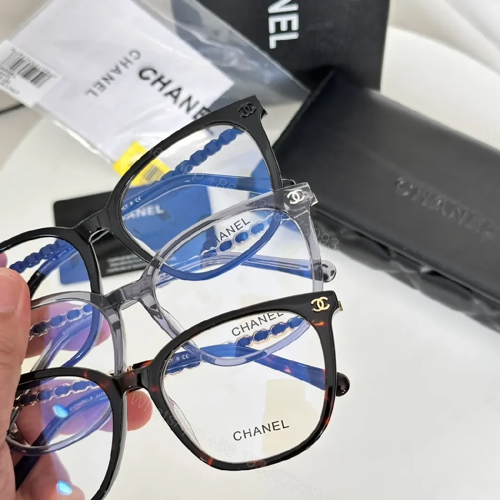 View 5 of Chic Eyewear: Premium Acetate Frames with Contrast Texture