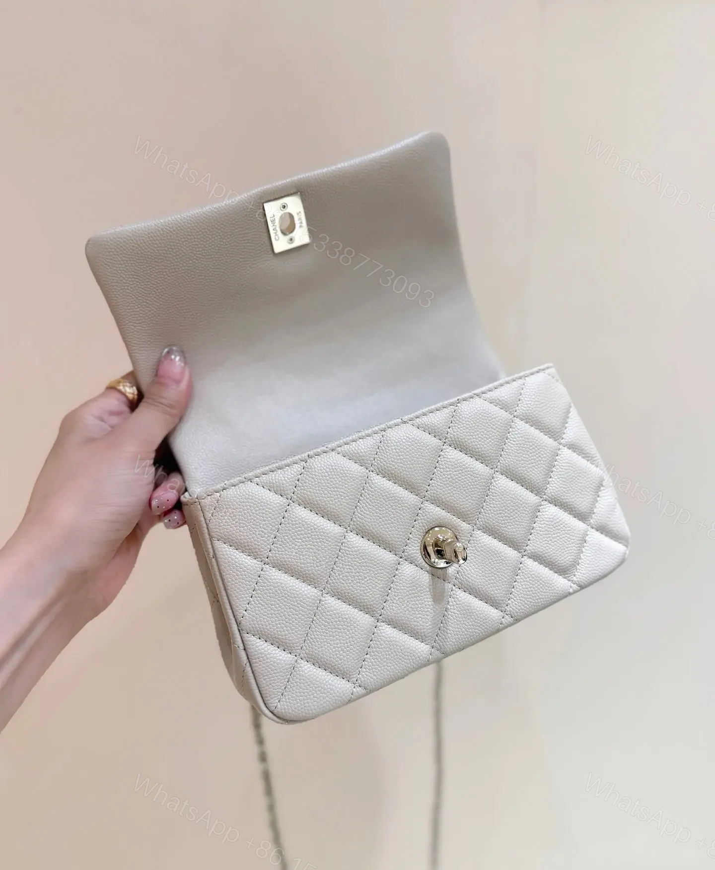 View 4 of Chanel Nano Coco Handle bag Gold Hardware