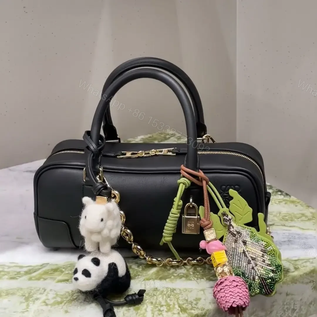 View 11 of 高仿Loewe*Amazona系列1100橫版手提包黑色免檢版
