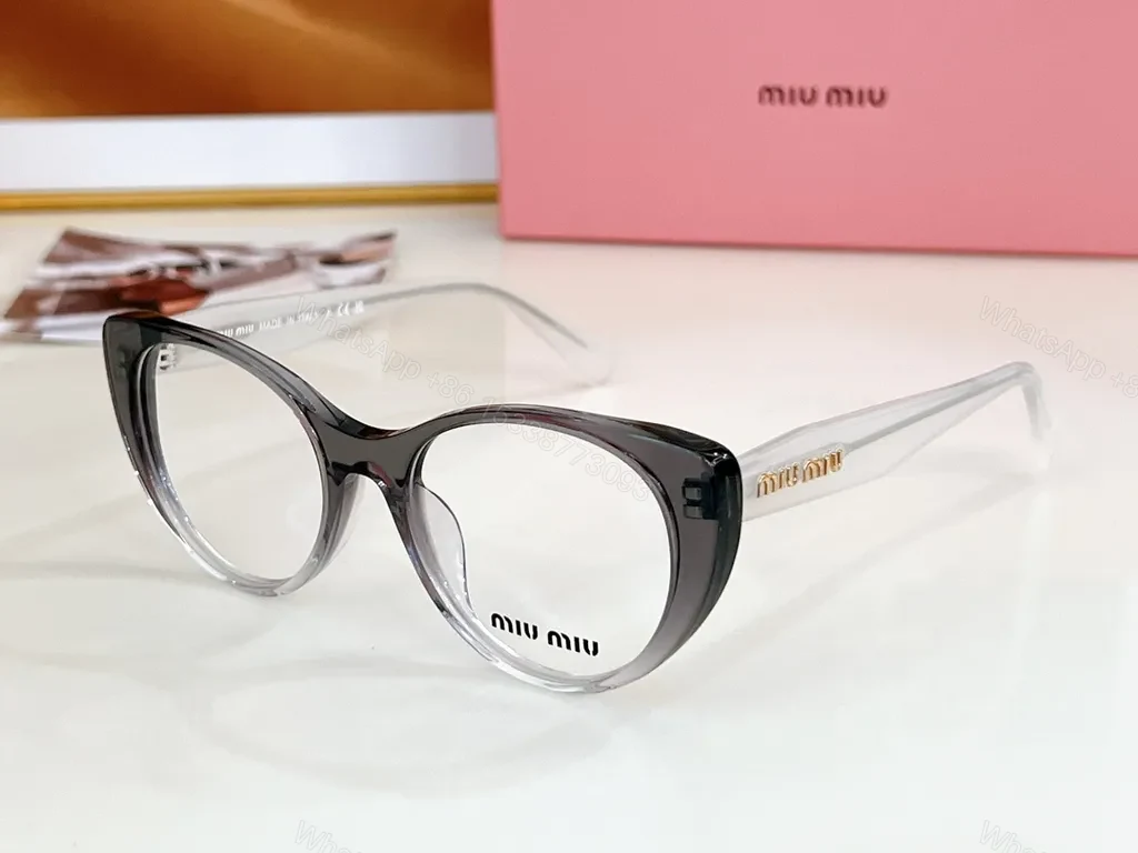 View 3 of Miu Miu Black Cat-Eye Eyewear: Everyday Luxury