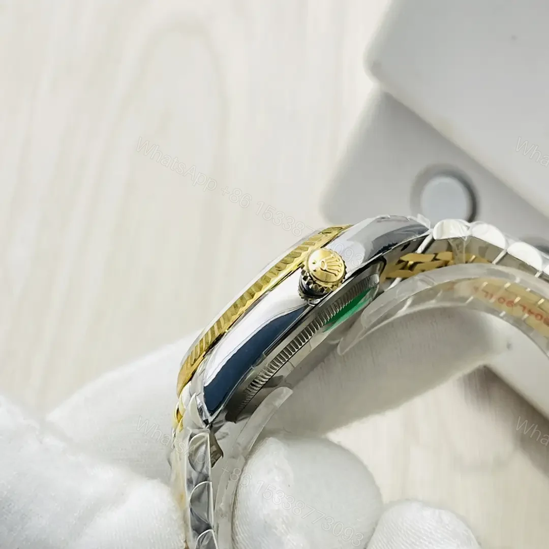 View 5 of Rolex Datejust 41 Yellow Rolesor Fluted Diamond Champagne Dial Jubilee Edition – 126333-0012