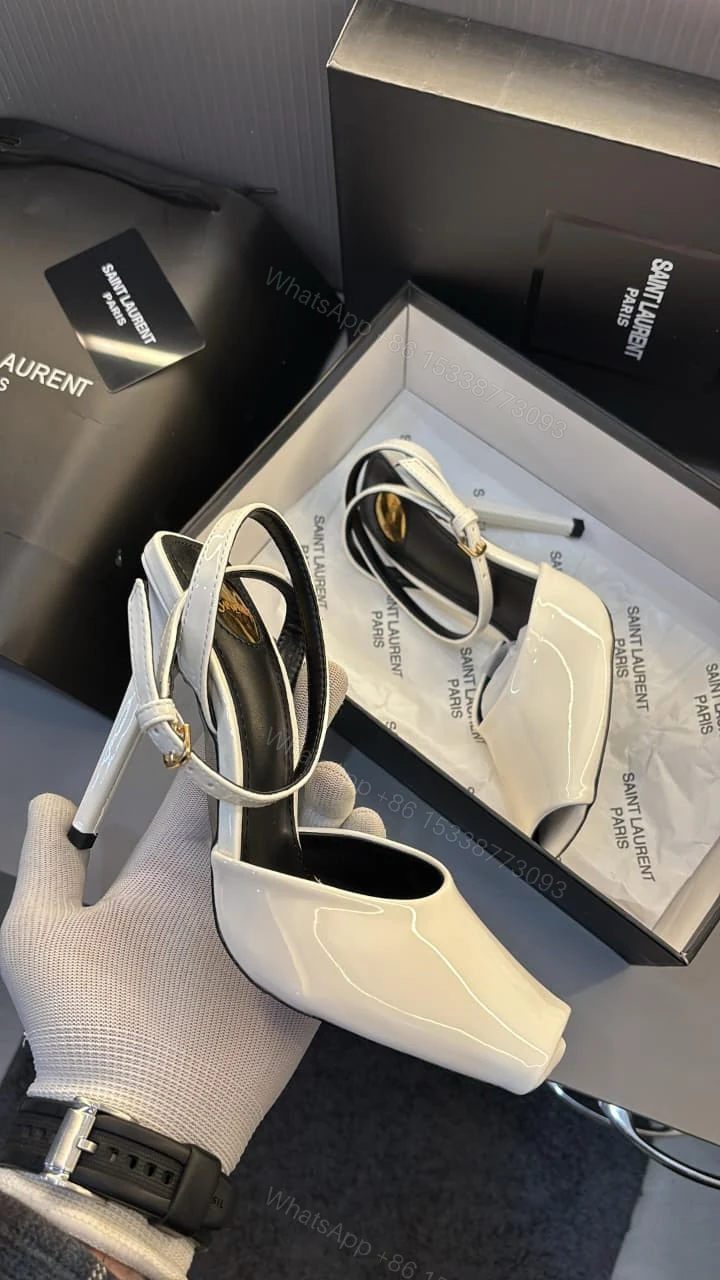 View 8 of BUY FIRST COPY YSL RETRO TRENDY HIGH-HEEL FOR WOMEN