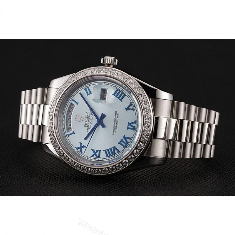 View 3 of Superclone Rolex Day-Date Blue Dial 1453962 40 mm