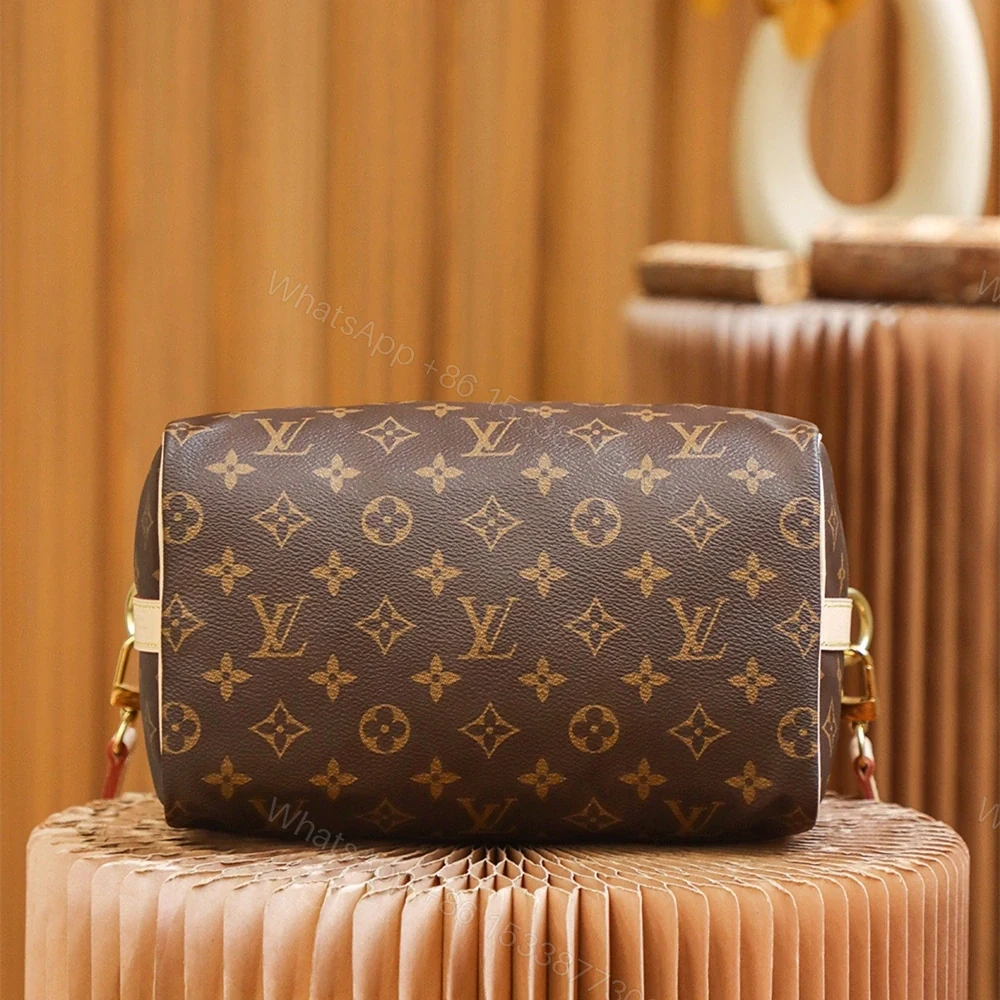 View 5 of 原單高仿LV手圓筒手提包Speedy25系列免檢版