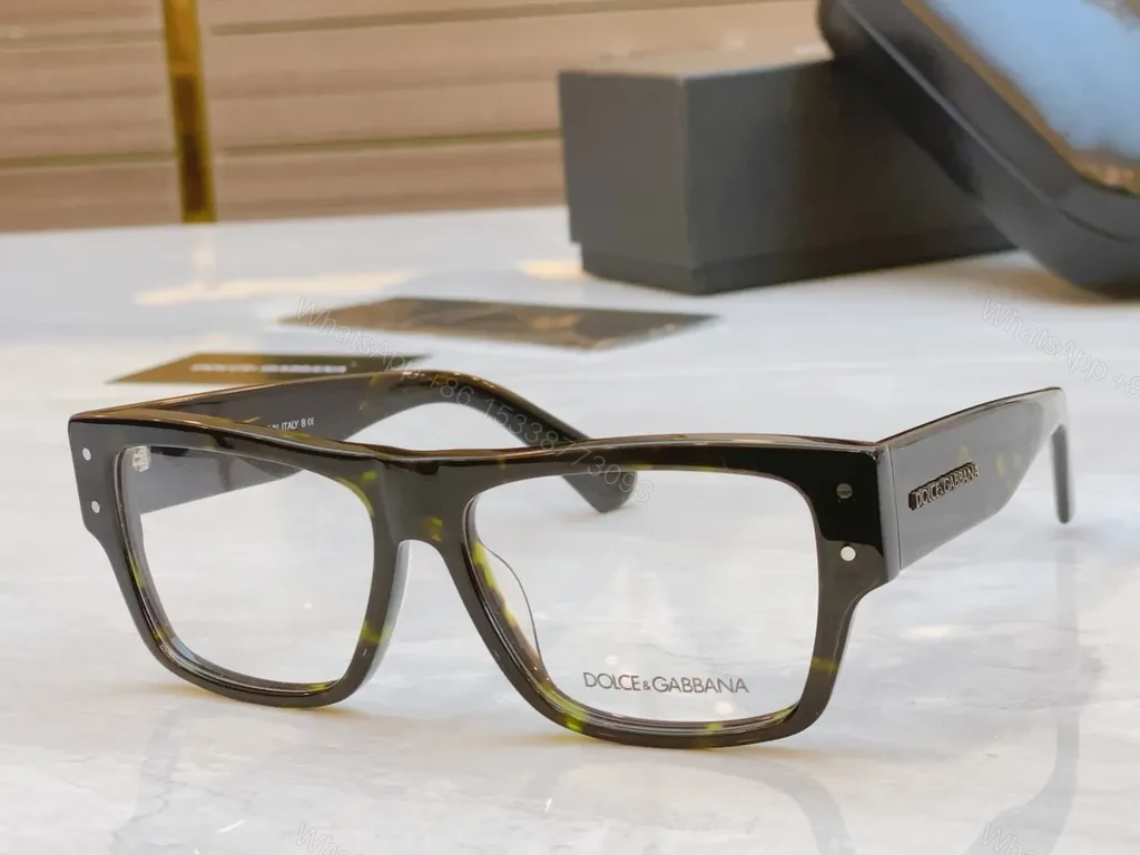 View 8 of Dolce & Gabbana Black Clear-Frame Readers: Bold Luxury Eyewear