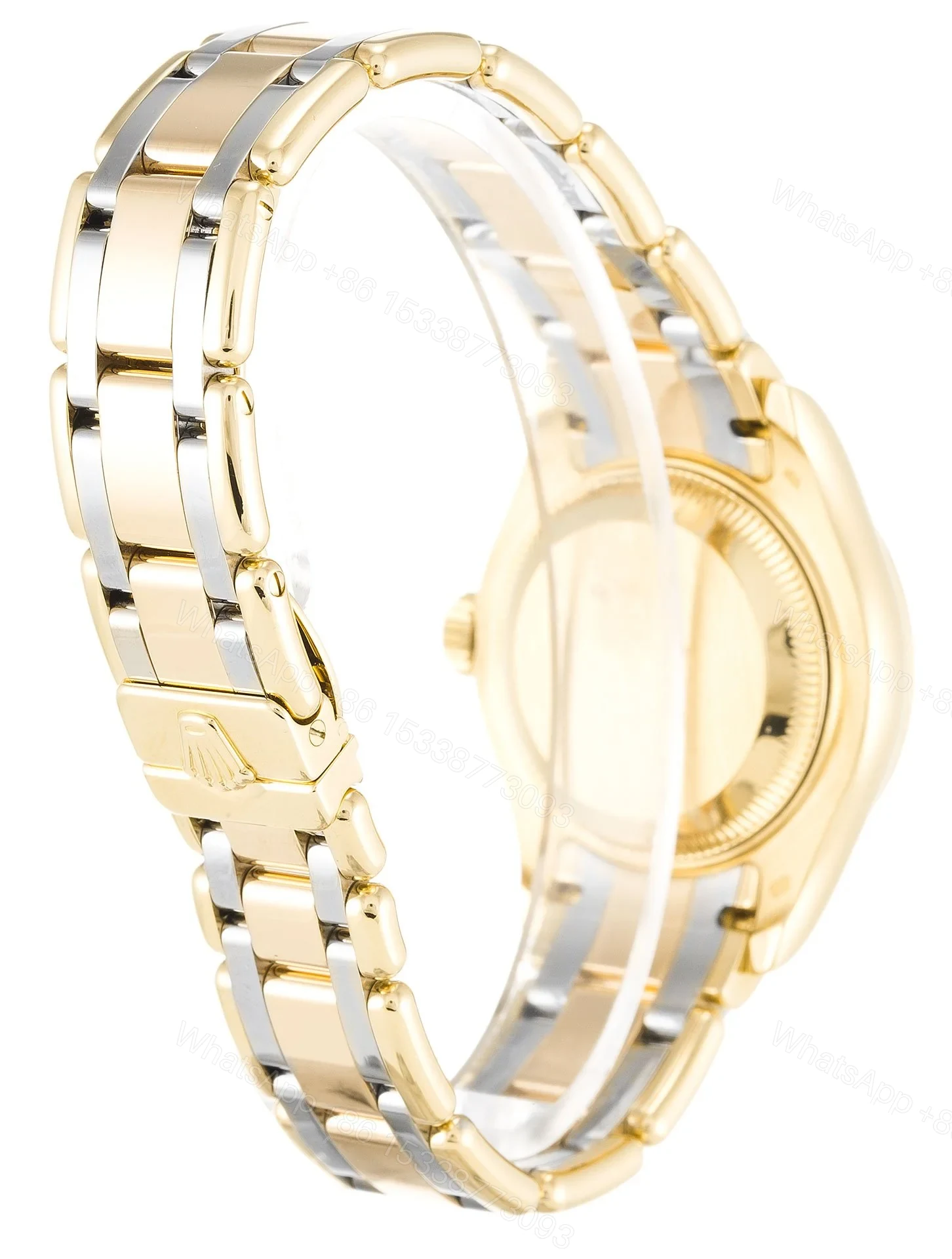 View 3 of Replica Rolex Pearlmaster Rhodium Dial 80318