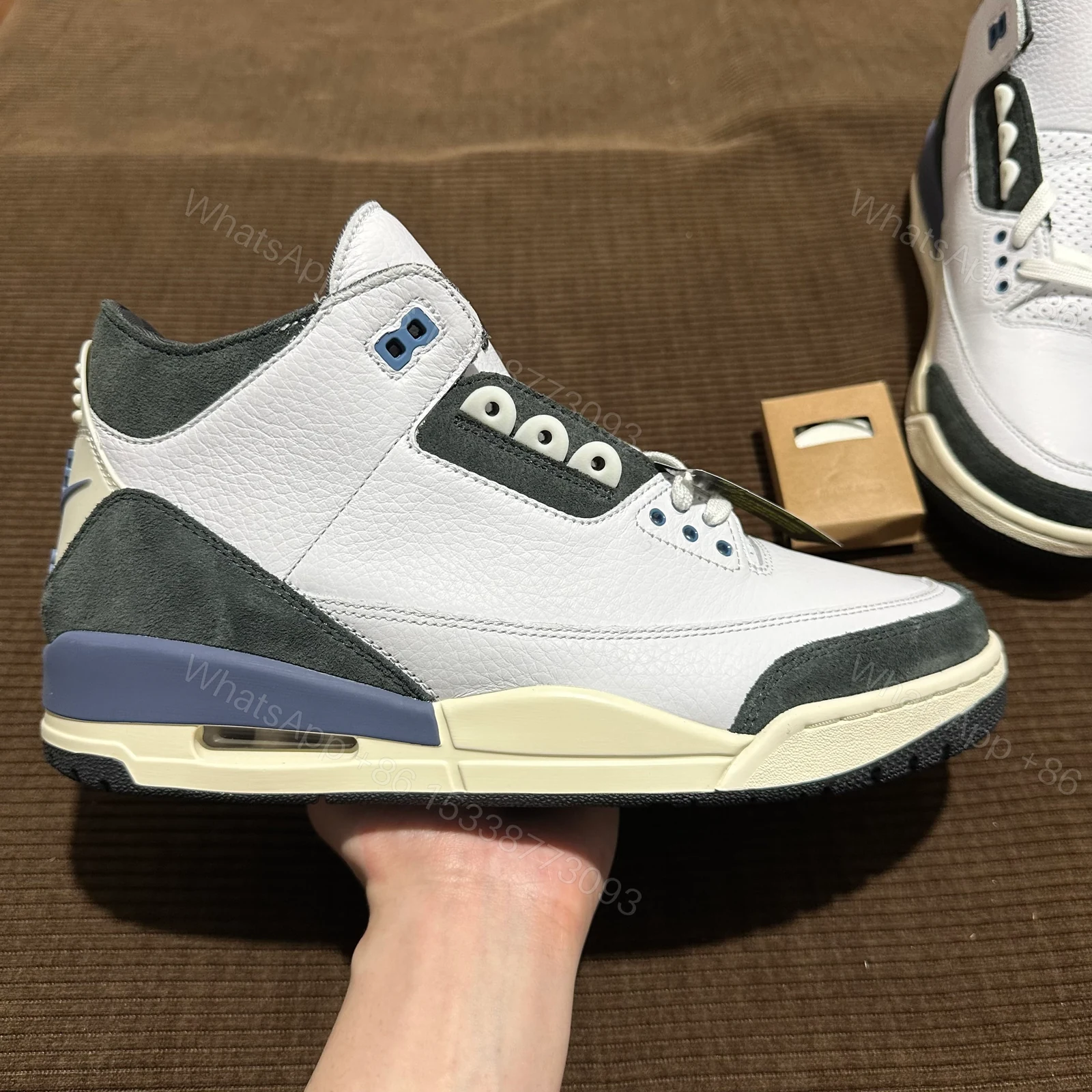 Jordan 3 Retro OG SP A Ma Maniére Diffused Blue — view 1