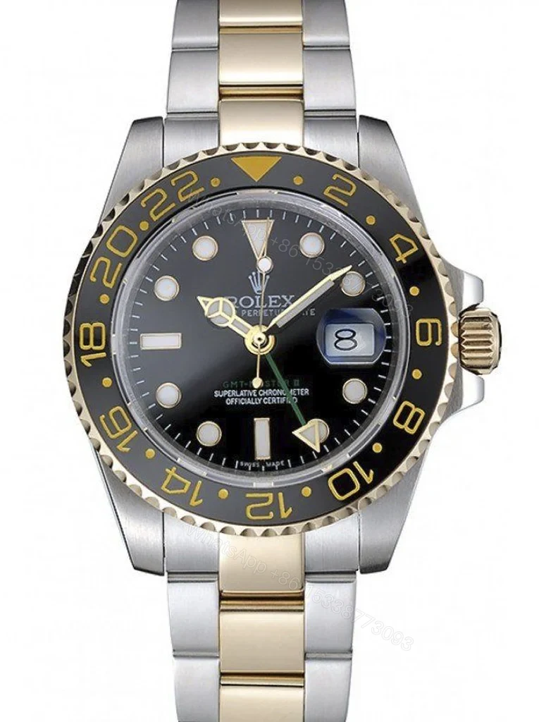 Superclone Rolex GMT-Master II Black Dial 80295 — view 1