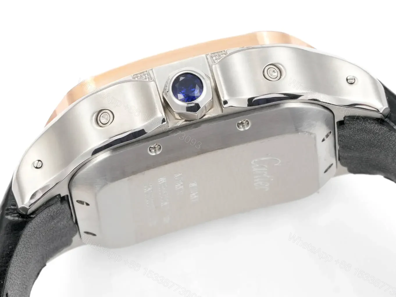 View 6 of Cartier Santos Chronograph Rose Gold 43mm CARTIER-SANTOS-RG43