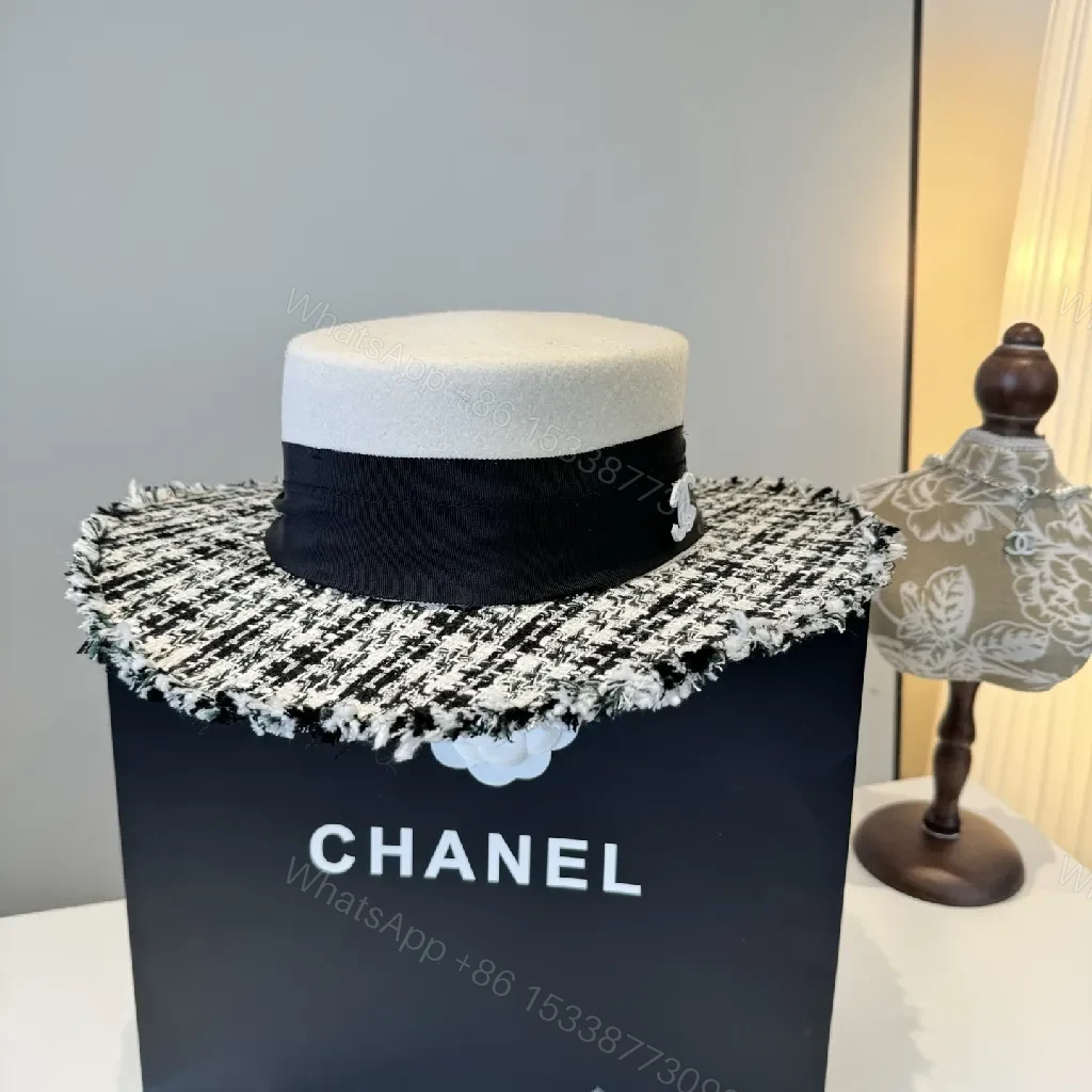 View 5 of Chic Tweed Brim Bowler: Luxe Textured Day-to-Night Hat
