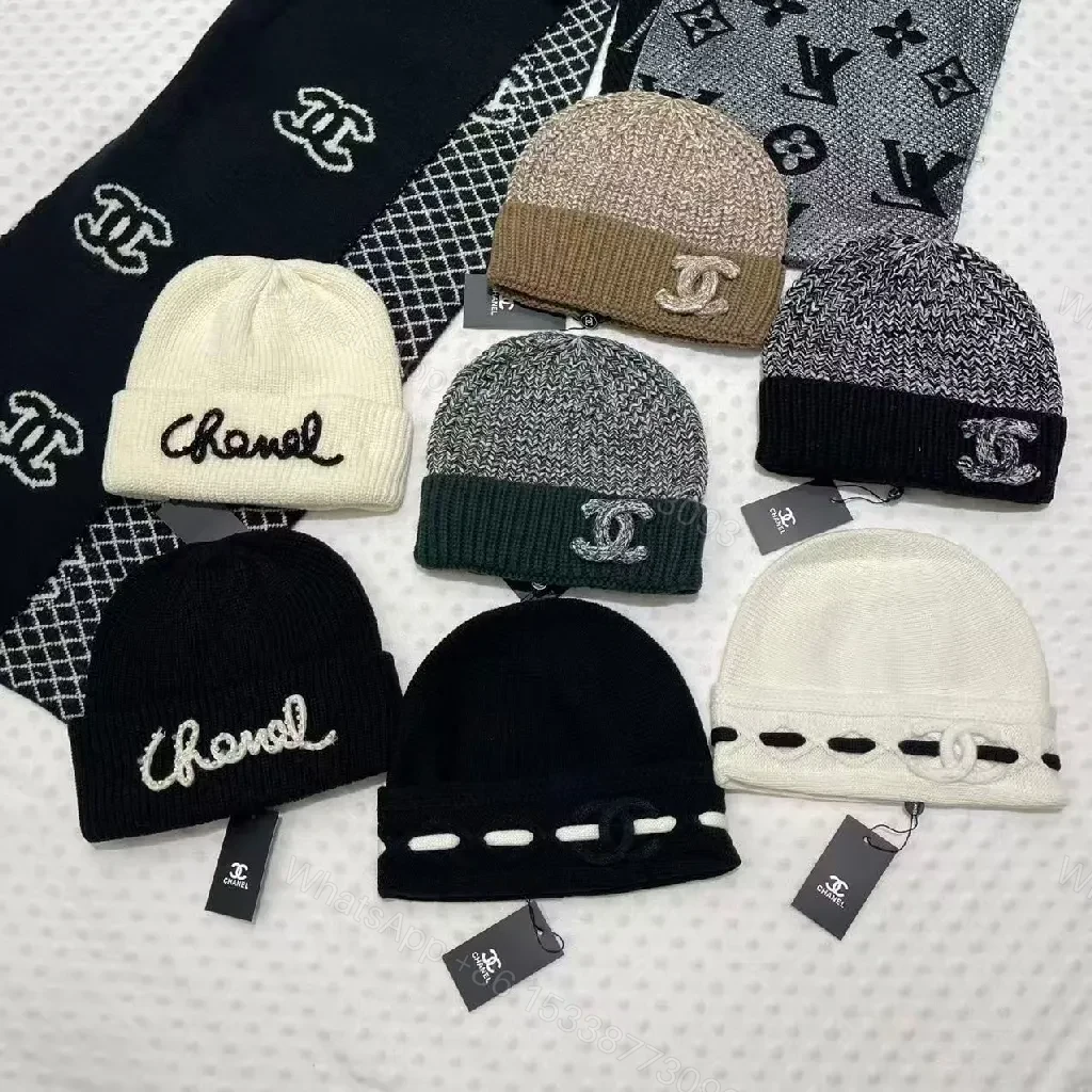 Chic Knit Beanie: Luxe Texture, Subtle Embroidery, All-Season Style — view 1