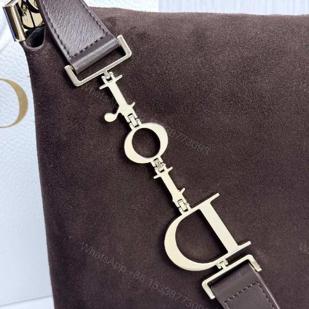 View 3 of Rich Suede Crossbody: Minimalist Hardware, Everyday Luxury