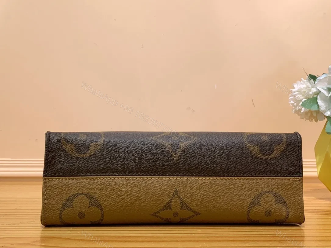 View 8 of Louis Vuitton LV On The Go Mini Handbags Mono Pattern 25x13x10cm