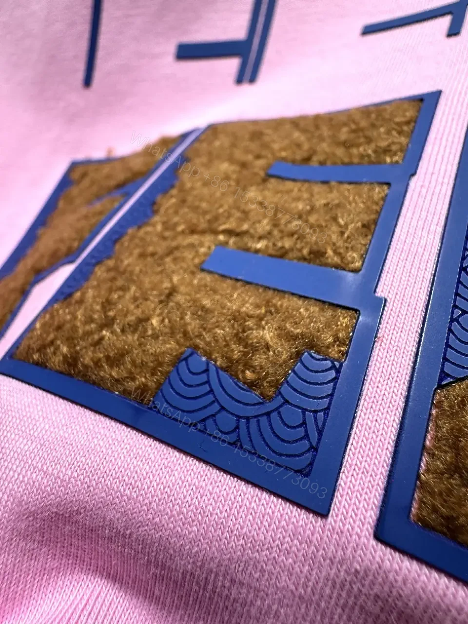View 2 of Bubblegum Pink Cotton Tee - Luxe Graphic Streetwear Top