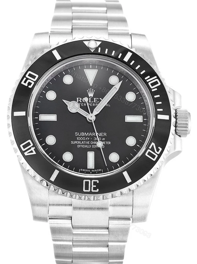 Replica Rolex Submariner Black Dial 114060 — view 1