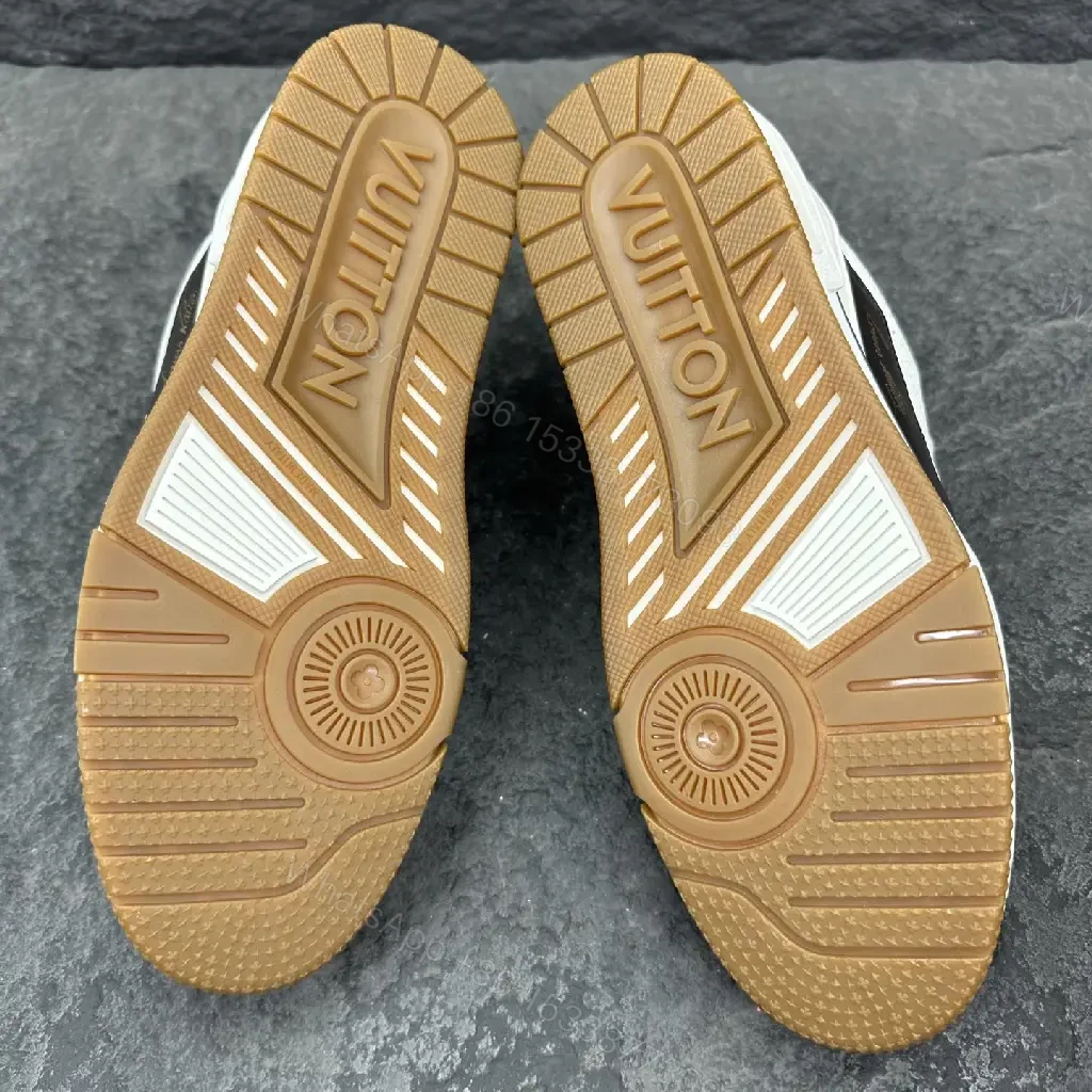 View 7 of Chic Contrast-Trim Sneakers: Luxury Craft, Everyday Confidence