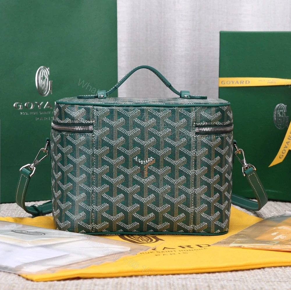 View 2 of 高仿Goyard*Muse系列MUSEVA7單價盒子包綠色免檢版