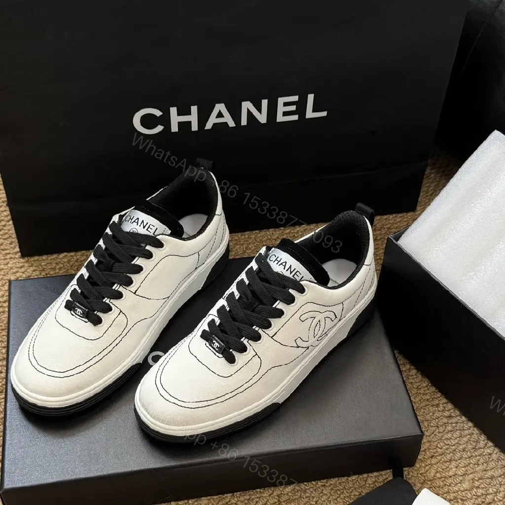 View 5 of Chic Leather High-Top Sneaker with Couture Detailing