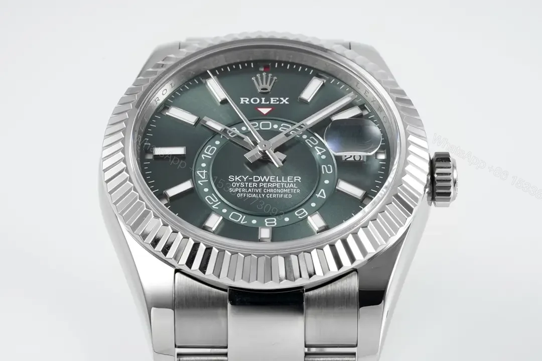 View 3 of Rolex Sky-Dweller Black Dial Oystersteel & White Gold 42MM 336934-0001