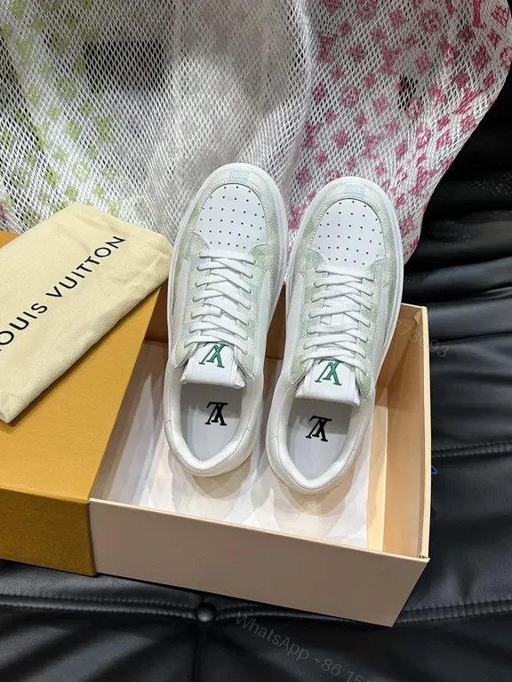 View 3 of Chic City Sneakery: Luxury LV-Inspired Everyday Sneakers