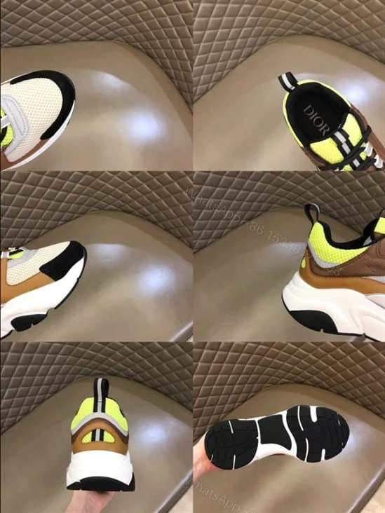 View 6 of B22 SNEAKER TECHNICAL MESH WITH AND CALFSKIN – CD104