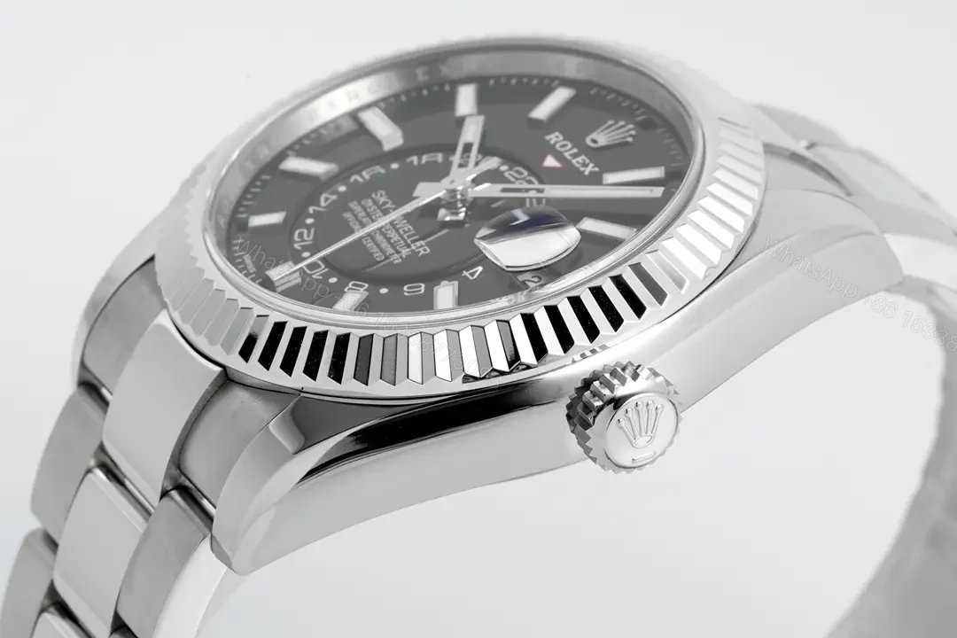 View 6 of Rolex Sky-Dweller Black Dial Oystersteel & White Gold 42MM 336934-0007