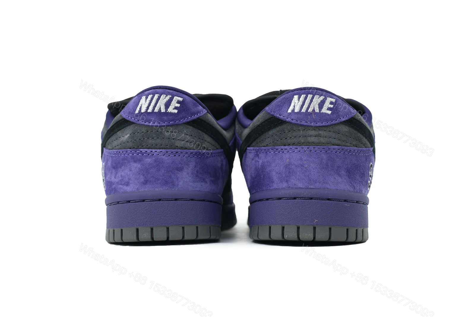 View 4 of Nike Supreme x Dunk Low SB 'Ink' HQ8487-500