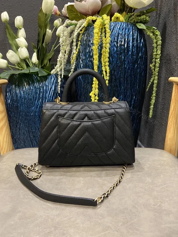 View 4 of Chanel-Inspired Quilted Leather Bag: Compact Luxury Crossbody