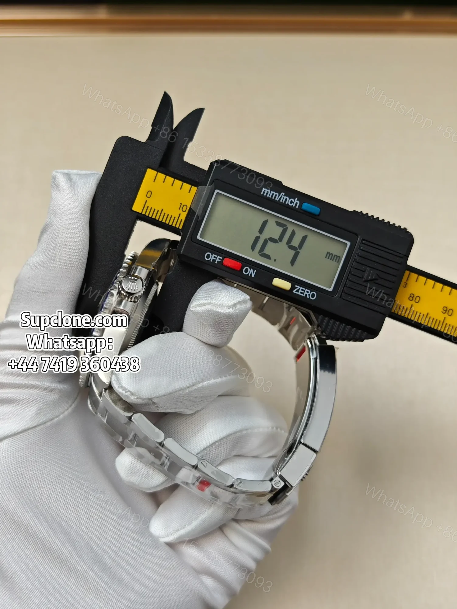 View 26 of Rolex Submariner 126619LB Super Clone – Blue Bezel “Cookie Monster”
